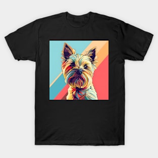 Cairn Terrier in 80's T-Shirt